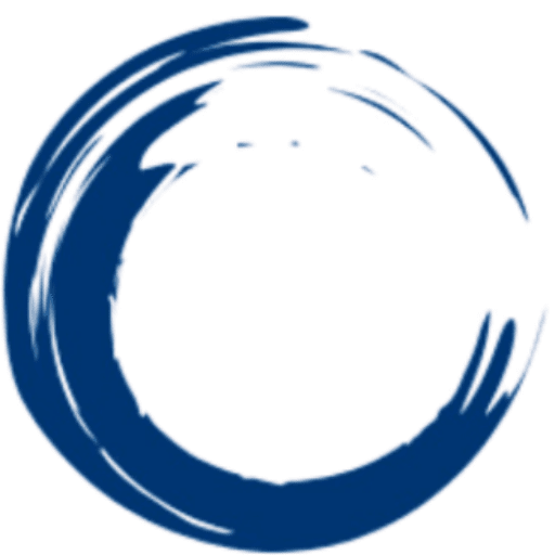 dark blue full circle logo